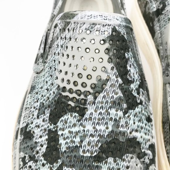 CROCS Citilane Roka Slip On Gray Camo Print Rubber Slip On Sneakers Womens 10 - Picture 8 of 16